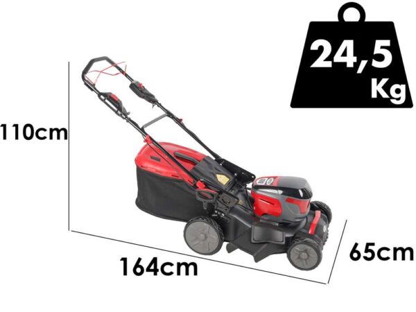 Ama Freemow 98700 - Tondeuse à gazon autotractée à batterie - 40 V 5 Ah