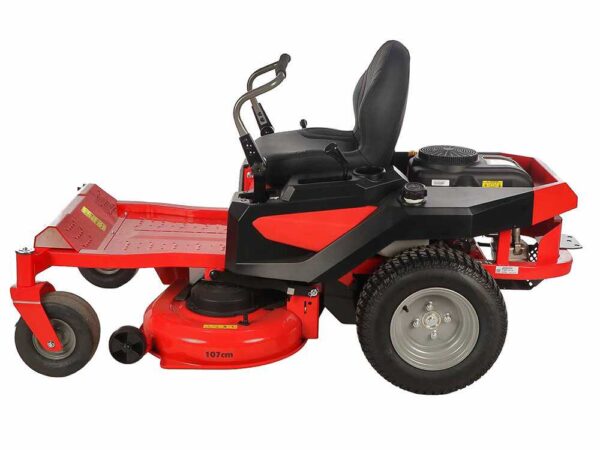 Ama Z TURN ZTR107H - Tracteur autoporté professionnel à rayon de braquage zéro - Éjection latérale - Moteur 546 cm3