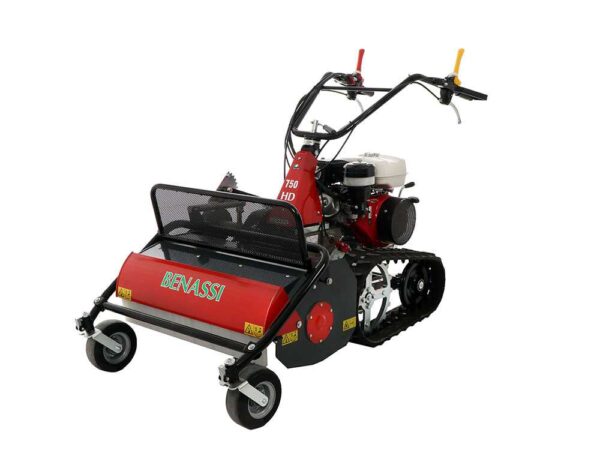 Benassi T750 SHD - Tondeuse débroussailleuse professionnelle à couteaux sur chenilles - Honda GX270