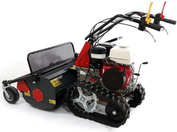 Benassi T900HD - Tondeuse débroussailleuse professionnelle à couteaux à chenilles - Honda GX390