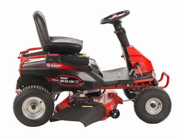 Blue Bird BR SD 108 - Tracteur tondeuse à batterie 48V/75Ah - Largeur de coupe 108 cm