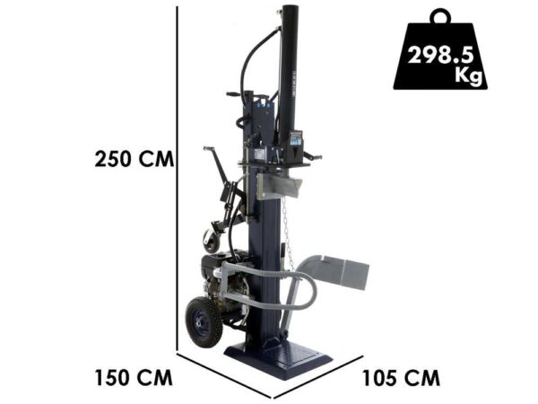 BullMach BM-LS-BS 22 V - Fendeuse à bois thermique - Verticale - B&S XR1450