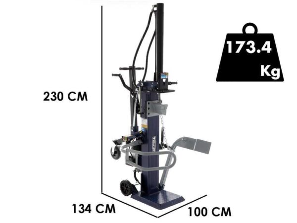 BullMach BM-LS-E 11V - Fendeuse à bois électrique - Verticale - 230V