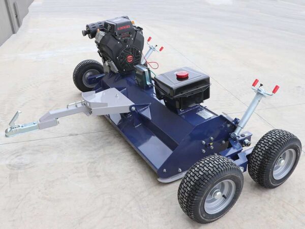 BullMach PAN 150 L - Tondeuse débroussailleuse tractée pour quad - Loncin LC2V80FD