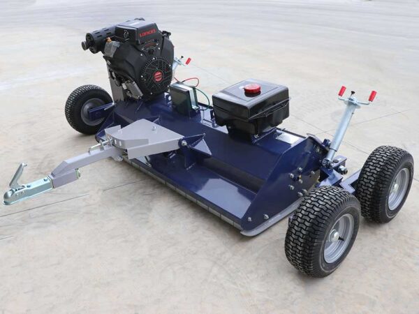 BullMach PAN 150 L - Tondeuse débroussailleuse tractée pour quad - Loncin LC2V80FD