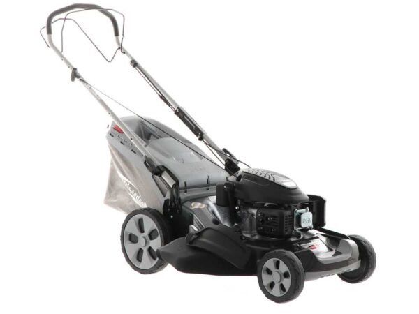 CastelGarden XS 55 S - Tondeuse à gazon tractée thermique - 4 en 1 - Coupe 53cm