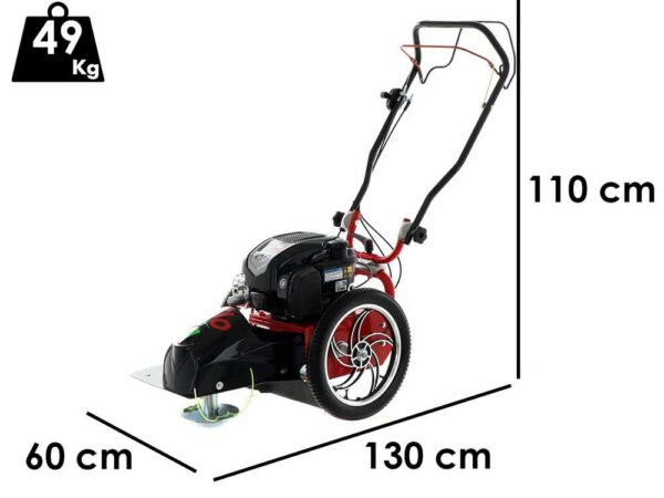 FLO SPEED 7 BS - Tondeuse débroussailleuse thermique - Fil + lame - B&S 675 EXi