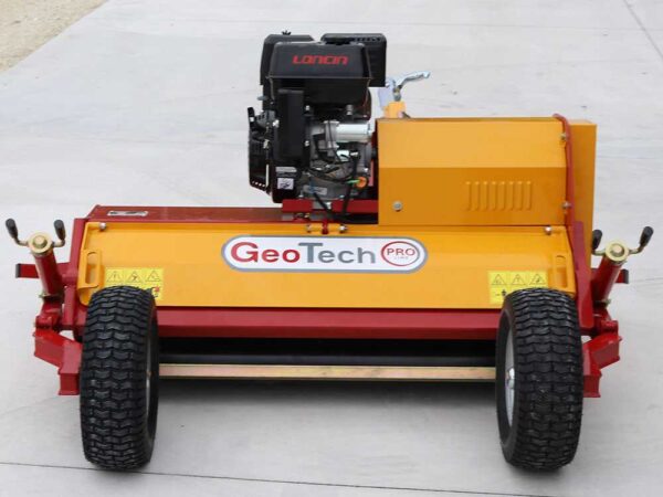 GeoTech Pro GTRB120 - Tondeuse débroussailleuse tracté pour quad - Loncin G420FD