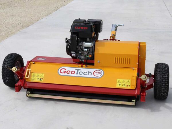 GeoTech Pro GTRB120 - Tondeuse débroussailleuse tracté pour quad - Loncin G420FD