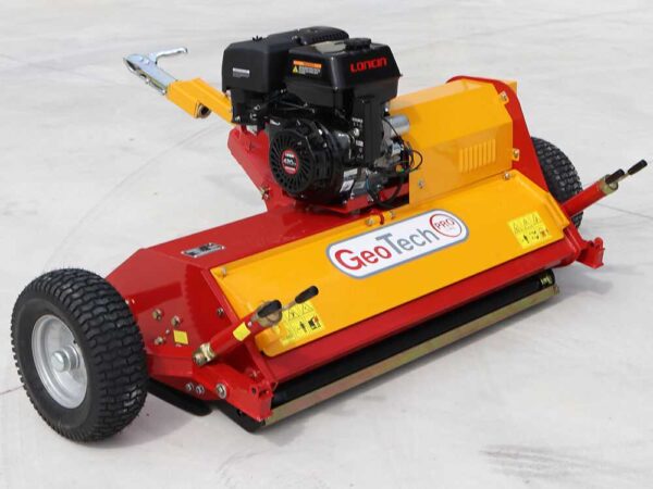 GeoTech Pro GTRB120 - Tondeuse débroussailleuse tracté pour quad - Loncin G420FD