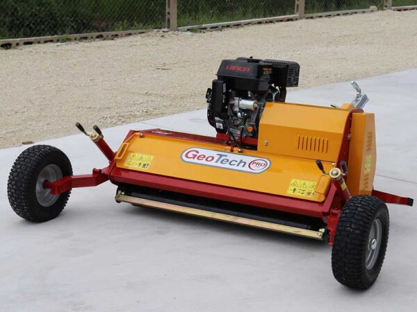 GeoTech Pro GTRB120 - Tondeuse débroussailleuse tracté pour quad - Loncin G420FD