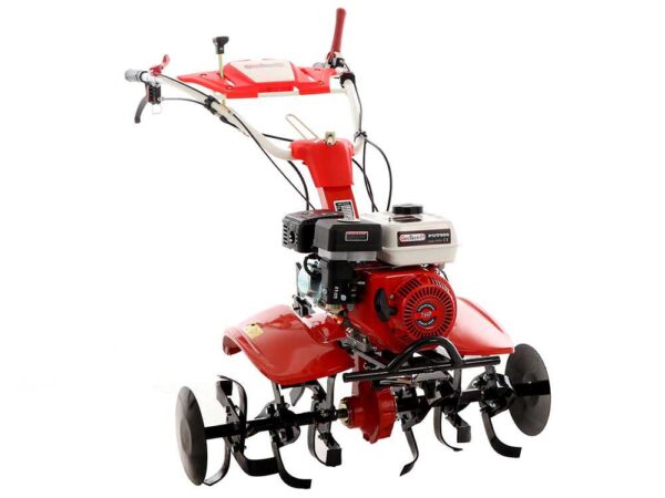 GeoTech-Pro PGT 900 - Motozbineuse à essence 7 CV avec boîte 2+1 et transmission à engrenages