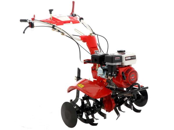 GeoTech-Pro PGT 900 - Motozbineuse à essence 7 CV avec boîte 2+1 et transmission à engrenages