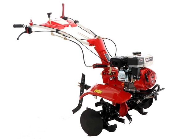 GeoTech-Pro PGT 900 - Motozbineuse à essence 7 CV avec boîte 2+1 et transmission à engrenages