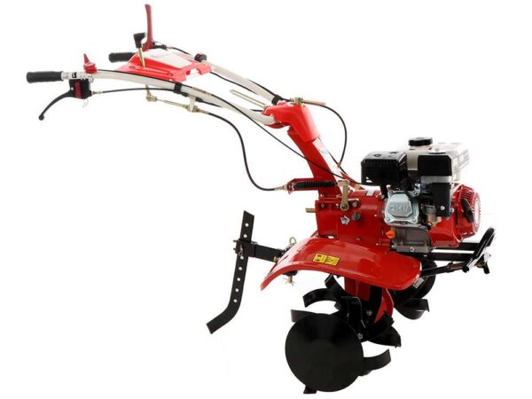 GeoTech-Pro PGT 900 - Motozbineuse à essence 7 CV avec boîte 2+1 et transmission à engrenages