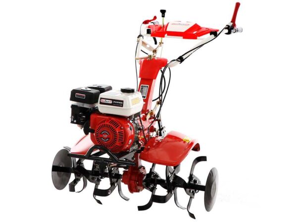 GeoTech-Pro PGT 900 - Motozbineuse à essence 7 CV avec boîte 2+1 et transmission à engrenages