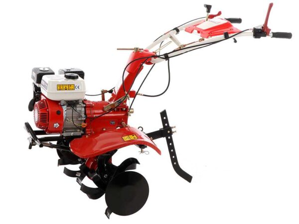 GeoTech-Pro PGT 900 - Motozbineuse à essence 7 CV avec boîte 2+1 et transmission à engrenages