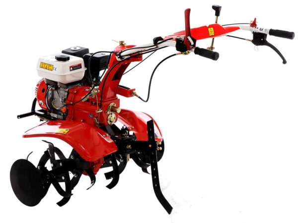 GeoTech-Pro PGT 900 - Motozbineuse à essence 7 CV avec boîte 2+1 et transmission à engrenages