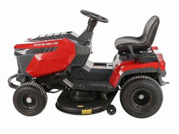 GeoTech-Pro PRTM 180-1080 H-SM - Tracteur tondeuse - Boîte de vitesses hydrostatique - Éjection latérale et mulching
