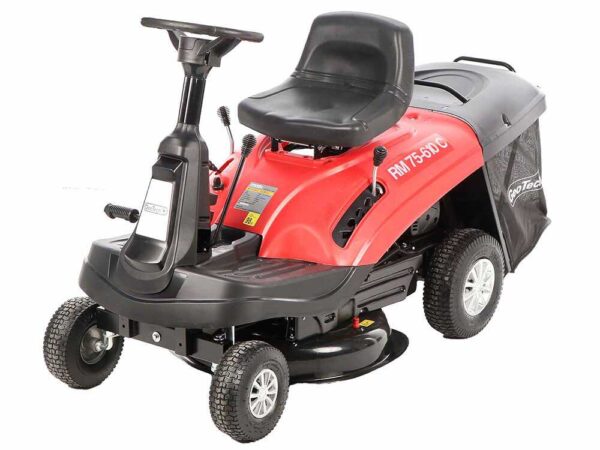 Geotech RM 75-610 C - Tondeuse autoportée Mini rider - Moteur de 224 cm3 - Démarrage électrique