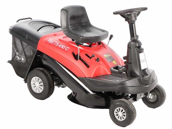 Geotech RM 75-610 C - Tondeuse autoportée Mini rider - Moteur de 224 cm3 - Démarrage électrique