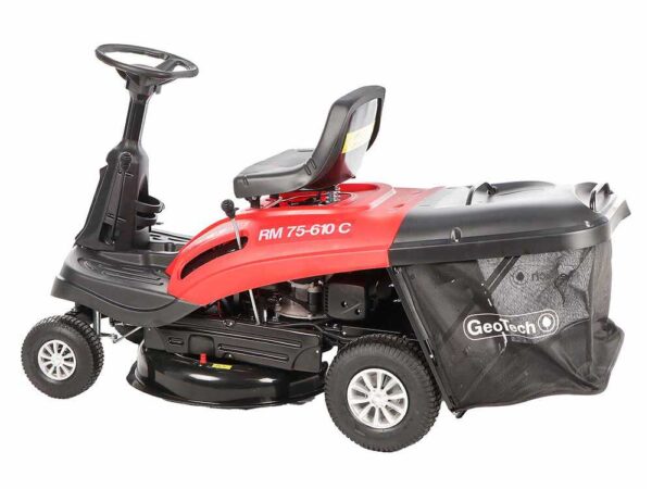 Geotech RM 75-610 C - Tondeuse autoportée Mini rider - Moteur de 224 cm3 - Démarrage électrique