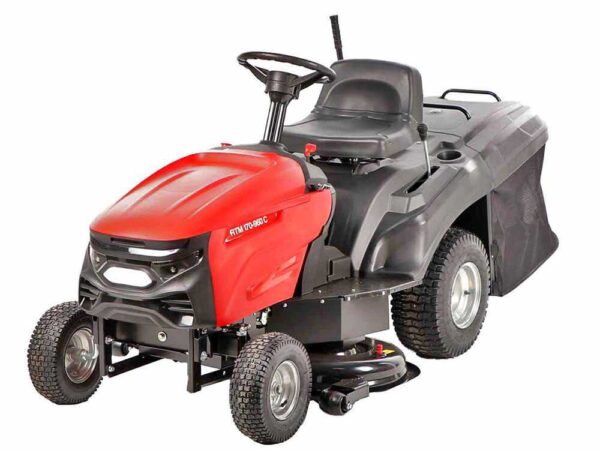 GeoTech RTM 170-960 C - Tracteur tondeuse - Boîte mécanique - Bac de ramassage