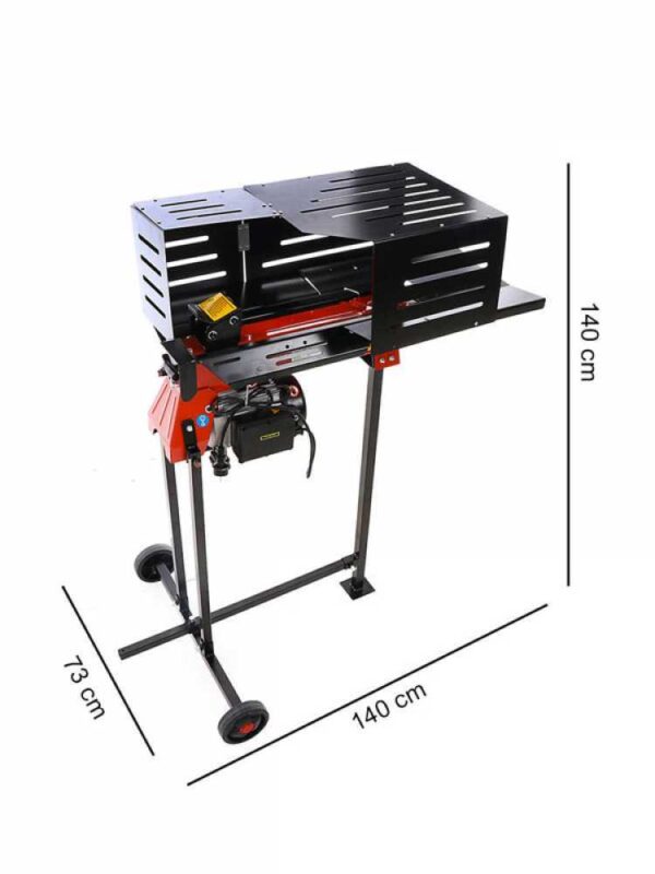 GeoTech SPHE 7 - Fendeuse à bois électrique - Horizontale - 230V - Sur roues