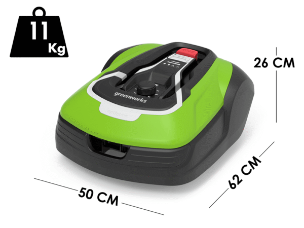 Greenworks OPTIMOW 10 GRL110 - Robot tondeuse - Avec câble périphérique