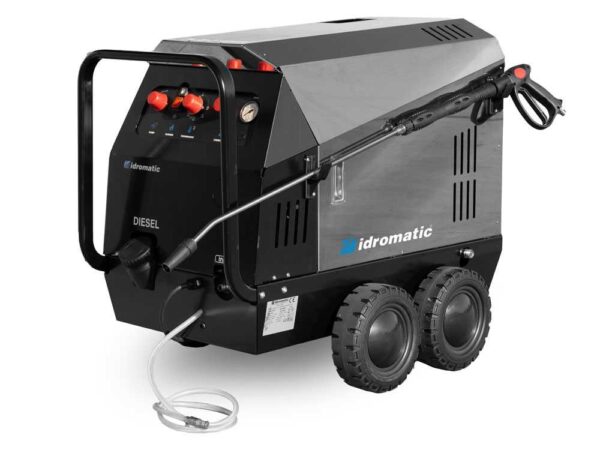 Idromatic Astra 200.15 - Nettoyeur haute pression eau chaude triphasé - pompe en laiton