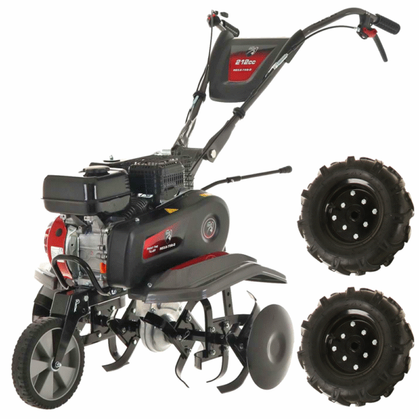 Italian Power RG3.6-75 - Motobineuse à essence 7 CV de 212 cm3