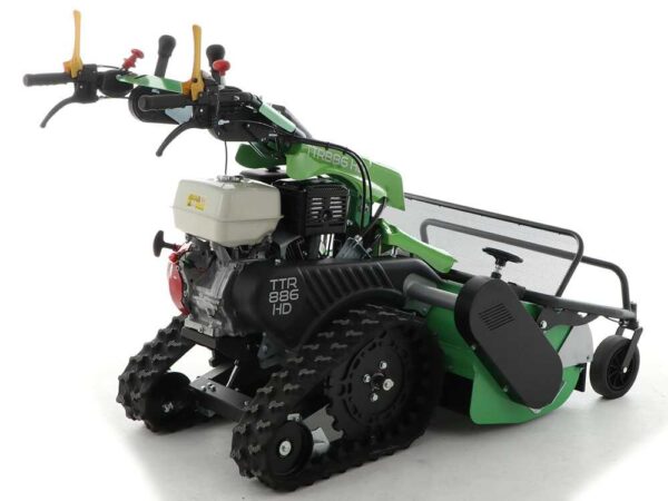 Lampacrescia MGM TTR886HD - Tondeuse débroussailleuse à couteaux - sur chenilles - Honda GX390 Pentes fortes