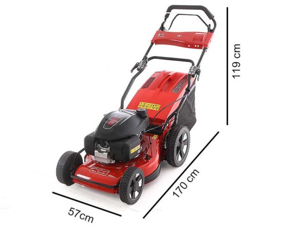 Marina Systems MA 46 SH 4-en-1 - Tondeuse à gazon thermique tractée - Moteur Honda GCVX170