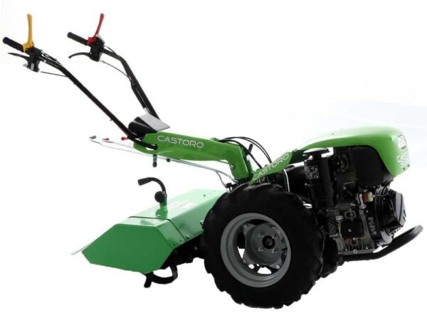 Motoculteur diesel Lampacrescia MGM Castoro Super - Moteur Lombardini Kohler - Démarrage électrique