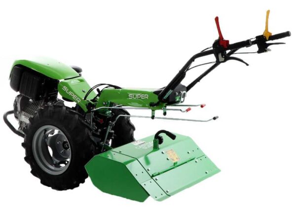 Motoculteur diesel Lampacrescia MGM Castoro Super - Moteur Lombardini Kohler - Démarrage électrique