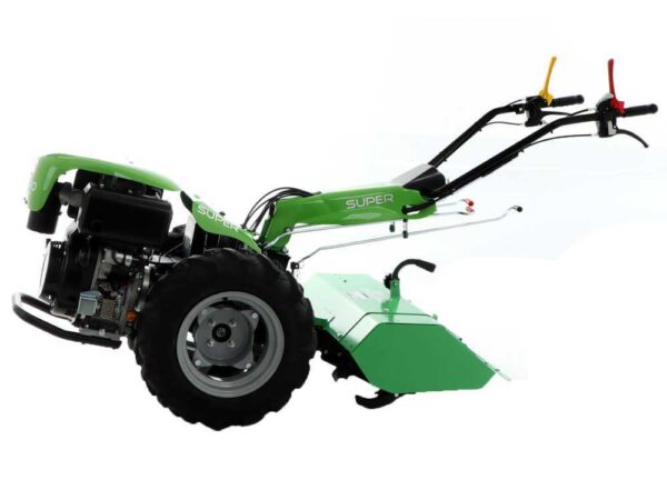 Motoculteur diesel Lampacrescia MGM Castoro Super - Moteur Loncin - Démarrage électrique