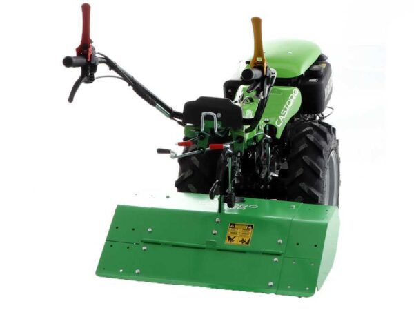 Motoculteur diesel Lampacrescia MGM Castoro Super - Moteur Loncin - Démarrage électrique