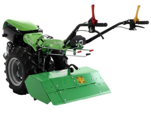 Motoculteur diesel Lampacrescia MGM Castoro Super - Moteur Loncin - Démarrage électrique