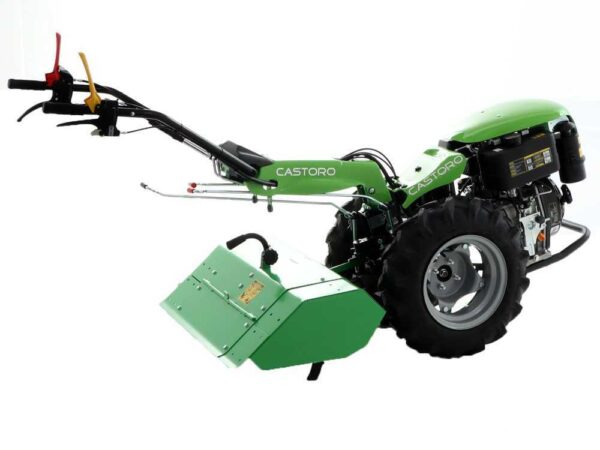 Motoculteur diesel Lampacrescia MGM Castoro Super - Moteur Loncin - Démarrage électrique