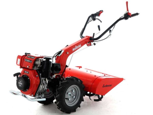 Motoculteur diesel medium Diesse Minitriss - Moteur Vulcan V245 - Fraise de 64 cm