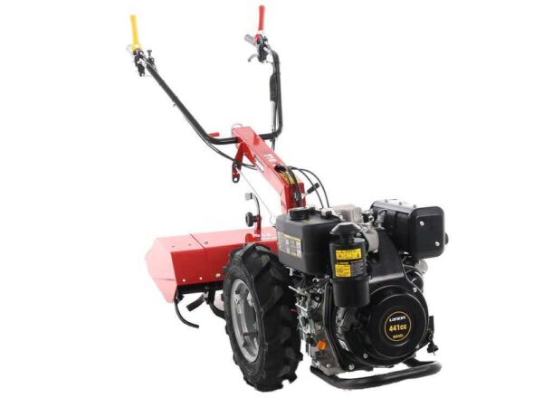 Motoculteur diesel série lourde professionnel GINKO R710 EKO - Moteur Loncin de 441cc - démarrage électrique