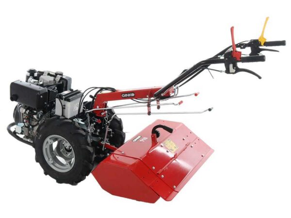 Motoculteur diesel série lourde professionnel GINKO R710 EKO - Moteur Loncin de 441cc - démarrage électrique