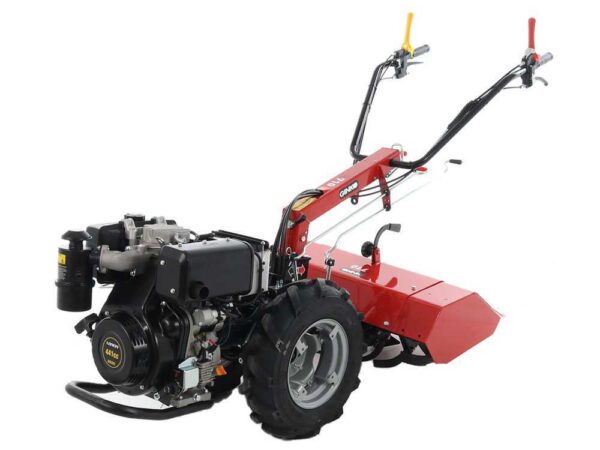 Motoculteur diesel série lourde professionnel GINKO R710 EKO - Moteur Loncin de 441cc - démarrage électrique