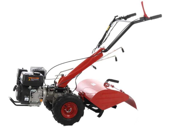 Motoculteur Geotech MCT 650 avec moteur Loncin à essence de 196cm3 - 6.5HP