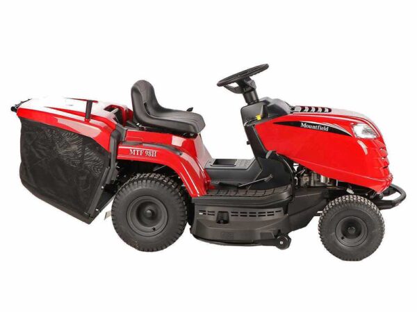 Mountfield MTF 98H - Tracteur tondeuse avec boîte de vitesses hydrostatique et bac de ramassage de 240 L