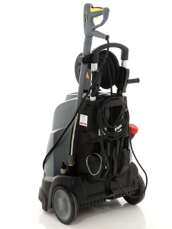 Nettoyeur haute pression à eau chaude Karcher Pro HDS 5/15 UX - pompe en laiton - enrouleur - monophasé