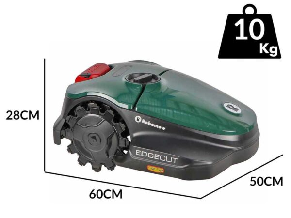 Robomow RKS 1500 - Robot tondeuse avec périmètre - Avec batterie au lithium 18,5V 4,9Ah