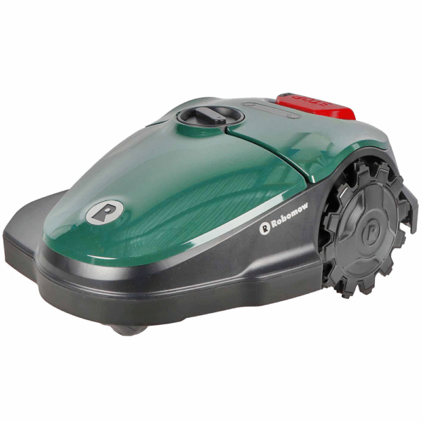 Robomow RKS 1500 - Robot tondeuse avec périmètre - Avec batterie au lithium 18,5V 4,9Ah