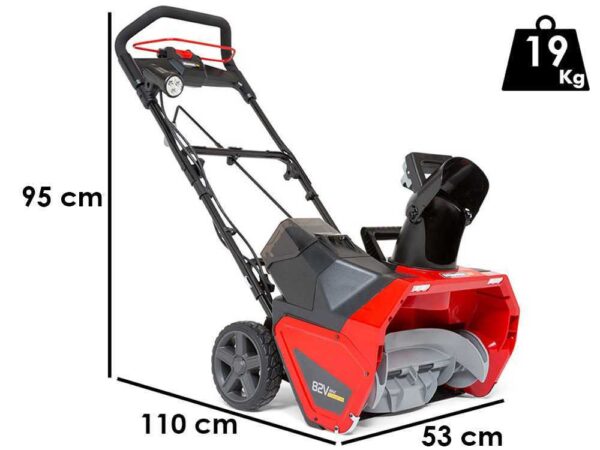 Snapper ESXD20S82K - Fraise à neige à batterie - 82V 4Ah
