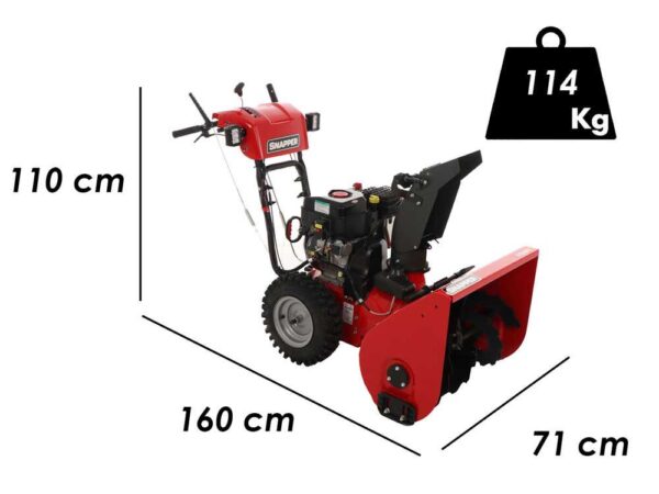 Snapper H1528ES - Fraise à neige thermique - B&S 1450 Snow